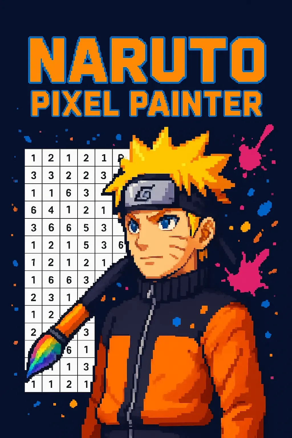 Naruto Pixel Painter | Astrocade