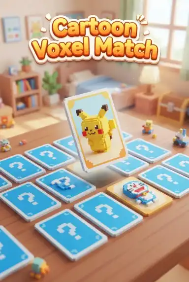 Cartoon Voxel Match by Silly_Games