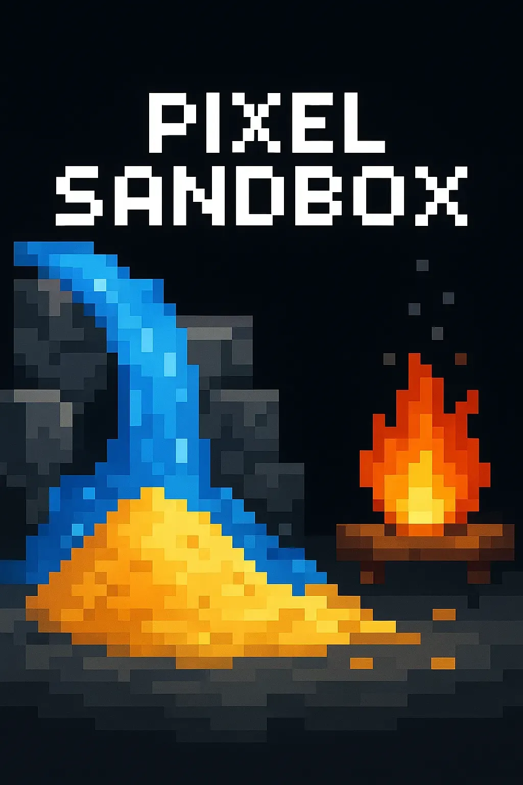 ウォータードロップタイル (ハンゲーム アバター) Pixel Sandbox | Astrocade